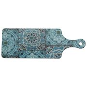 Блюдо,поднос меламиновый, 42*15 см, Damask Blue, P.L.