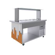 Салат-бар холодильный Luxstahl СБ-1500 Premium