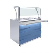 Мармит вторых блюд паровой Luxstahl МВП (С)-1200 Premium
