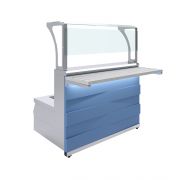 Мармит первых блюд 2-конфорочный индукционный Luxstahl МПИ (С)-1200 Premium