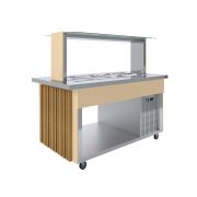 Салат-бар холодильный Luxstahl СБ-1500 Premium
