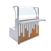 Мармит первых блюд 2-конфорочный индукционный Luxstahl МПИ (С)-1200 Premium
