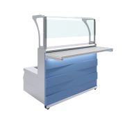 Мармит первых блюд 2-конфорочный индукционный Luxstahl МПИ (С)-1200 Premium