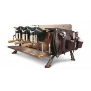 КОФЕМАШИНА - автомат SANREMO CAFE RACER CUSTOM RENEGADE LEATHER BAGS 2 группы черная (бойлер 8 л)