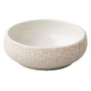 Салатник 13,5 x 5 см, декор vulcanic white, Raw Design by Kevala