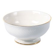 Салатник 15 см, фарфор, 600 мл, «Aristocrat-Gold». Noble