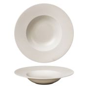 Тарелка глубокая d=27 cм, 450 мл, фарфор «NOBLE» серия «Fine Plus-Light Grey»