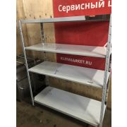 Стеллаж со сплошными полками HICOLD НСК-15/6 нерж