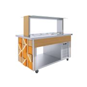 Салат-бар тепловой Luxstahl СБТ-1500 Premium