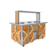 Салат-бар под электрические супницы Luxstahl СБС-1500 Premium