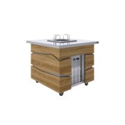 Салат-бар под диспенсеры тарелок Luxstahl СБД-1000 Premium
