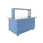 Салат-бар нейтральный Luxstahl СБН-1500 Premium