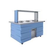 Салат-бар под электрические супницы Luxstahl СБС-1500 Premium