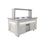 Салат-бар под электрические супницы Luxstahl СБС-1500 Premium