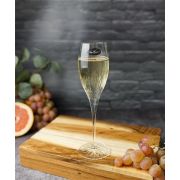 Бокал для шампанского, 220 мл, h 23,6 см, DIAMANTE