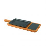 Деревянный поднос для LV HRC 001-002-006-007-008-009-010-011-013-015. Dimension 20x51cm. (This product don't include sauce cups)
