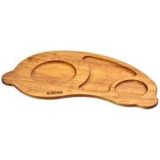 Поднос для чая и кофе, Iroko wood. 15x26cm. (This product don't include accessories)
