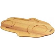 Поднос для чая и кофе, Iroko wood. 18x30cm. (This product don't include accessories)