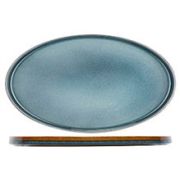 Тарелка овальная 35,5x23,5 см, QUINTANA BLUE